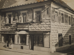 1939-40 zv�t�en� obchodu v cel� d�lce p��zem�, rekonstrukce fas�dy