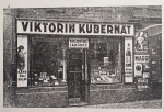 1931 obchod po rekonstrukci, majitelem domu ji� V.Kubern�t